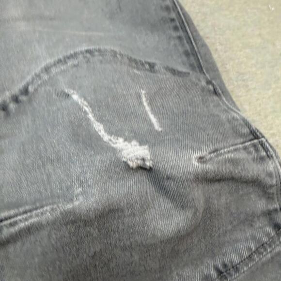 GStar RAW Jeans Mens 30x32 Gray 3D Slim Button Fly Straight Moto Streetwear - Picture 4 of 12
